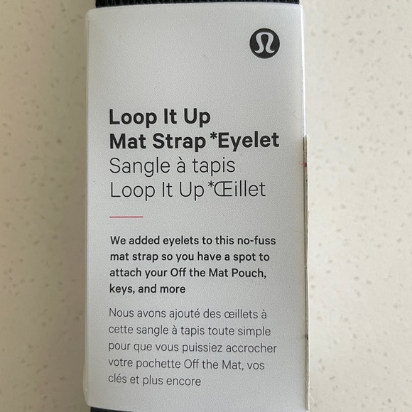 Lululemon Loop It Up Strap - Eyelet Style - Brand New - Black - Picture 6 of 6